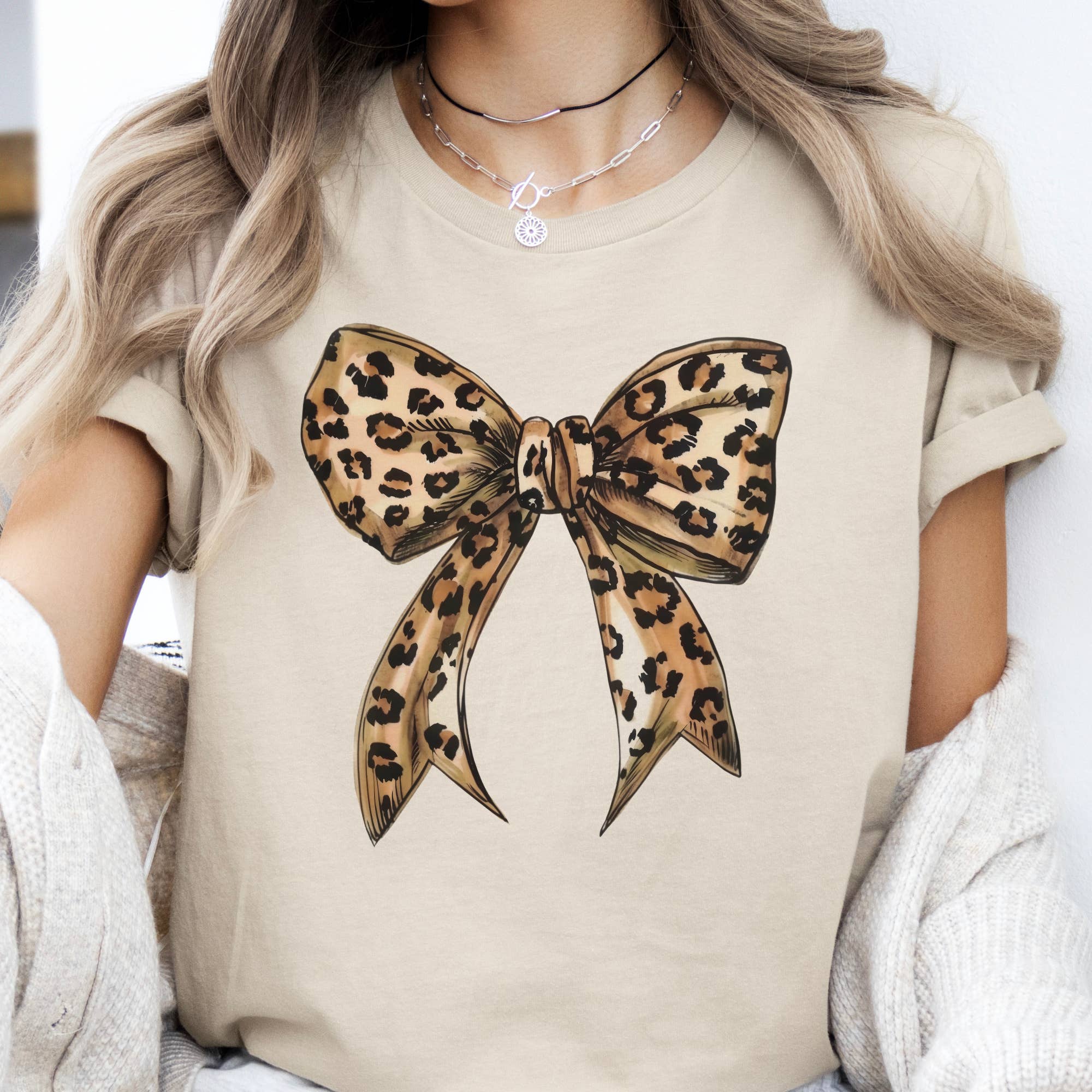 Wild Side Bow Tee