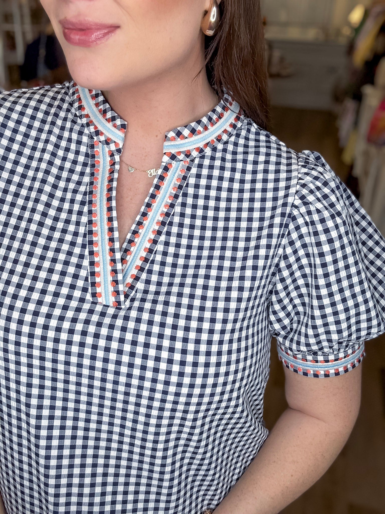 Harper Gingham Dress