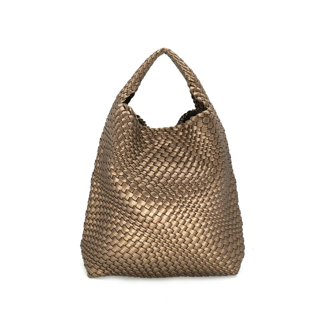Woven shoulder bag