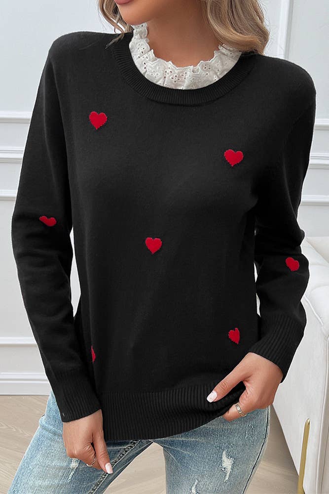 A Touch Of Lace Sweater UNISHE