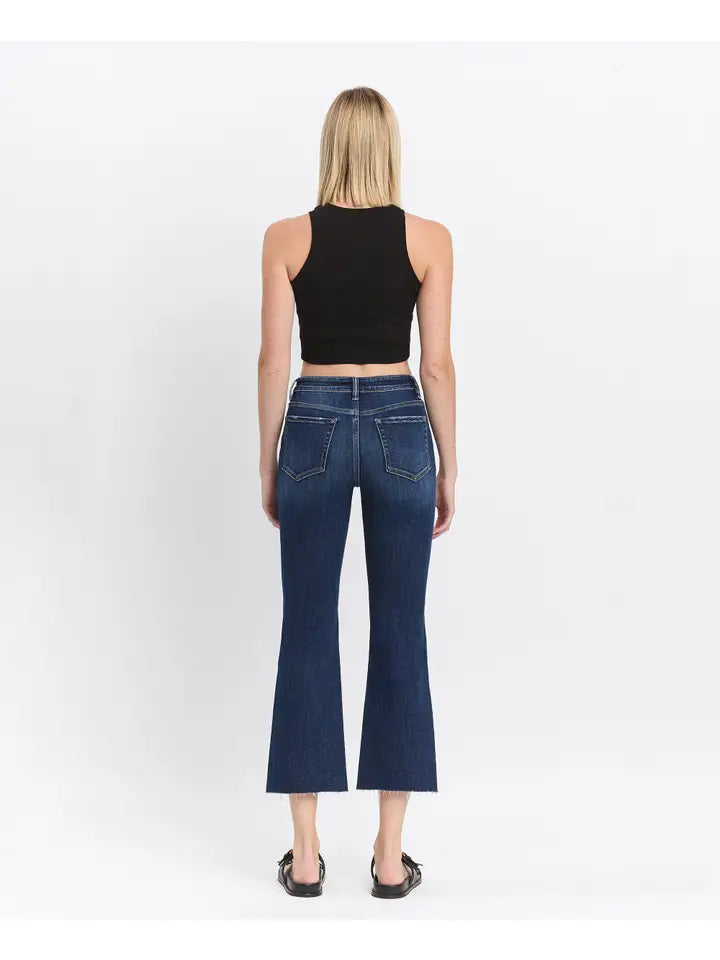 Indigo Rise Flare Jeans Lovervet