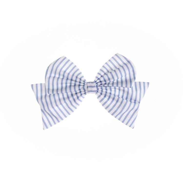 Carolina Stripe Magnetic Serving Bow Mary Square