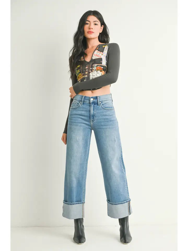 Chic Cuff Jeans JBD