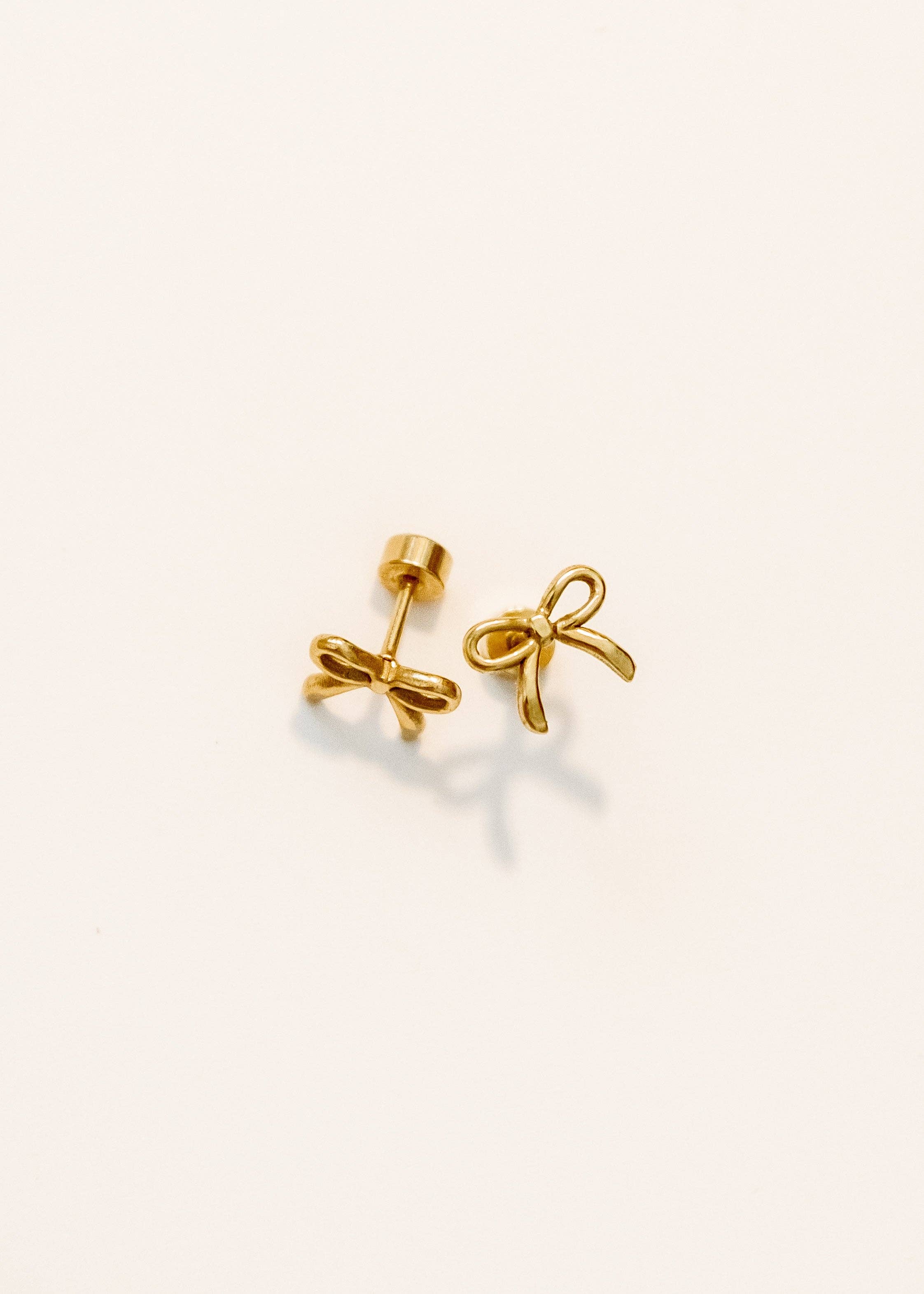 Sadie Bow Stud Earrings