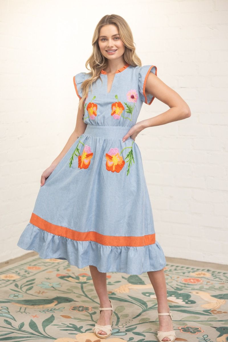 Marigold Meadow Dress VOY
