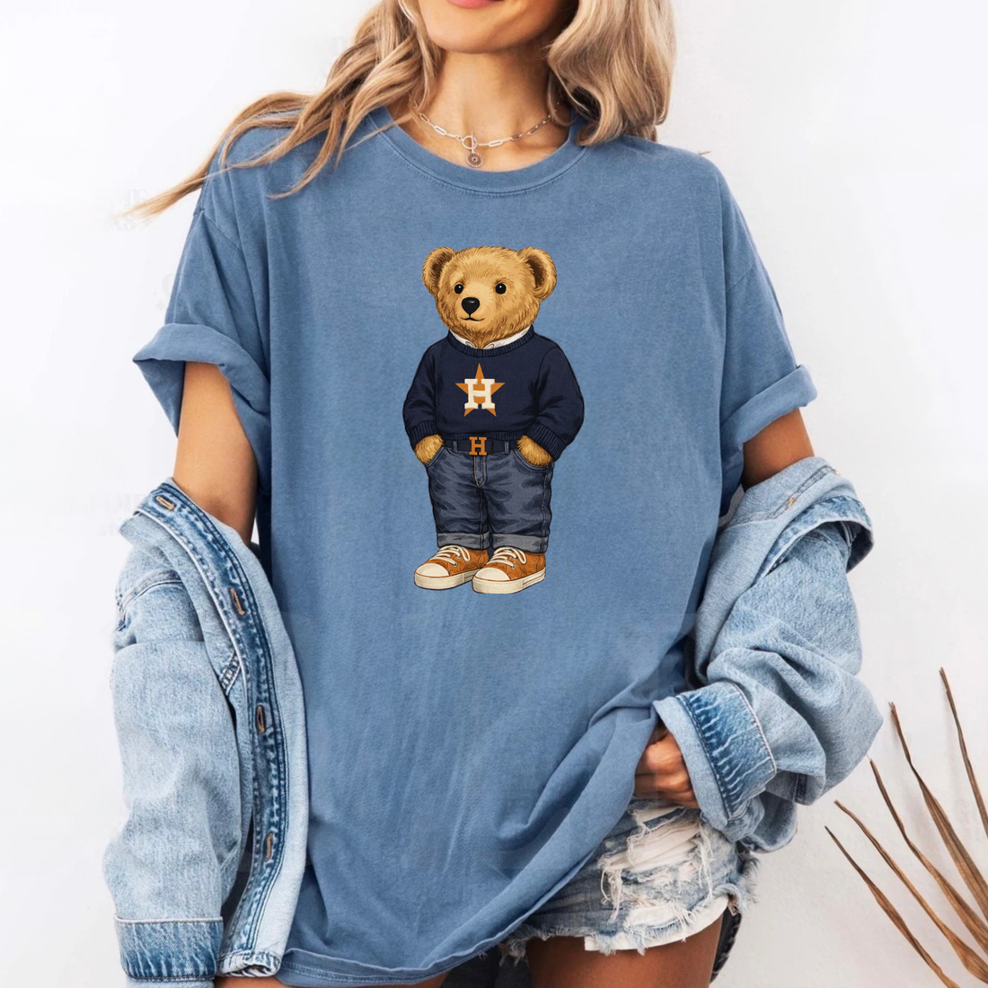 Astros Teddy Graphic Tee