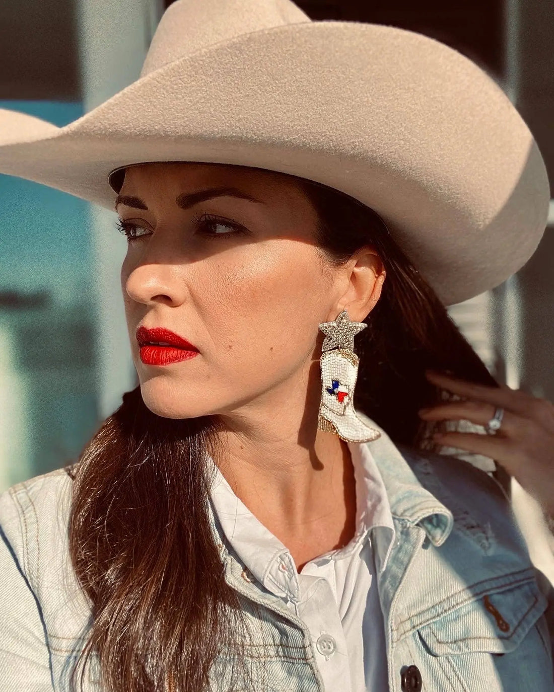 Deep in the Heart of Texas Cowboy Boot Earrings Gaby & Grace