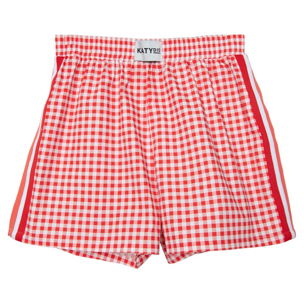 Red Plaid Boxer Shorts Katydid