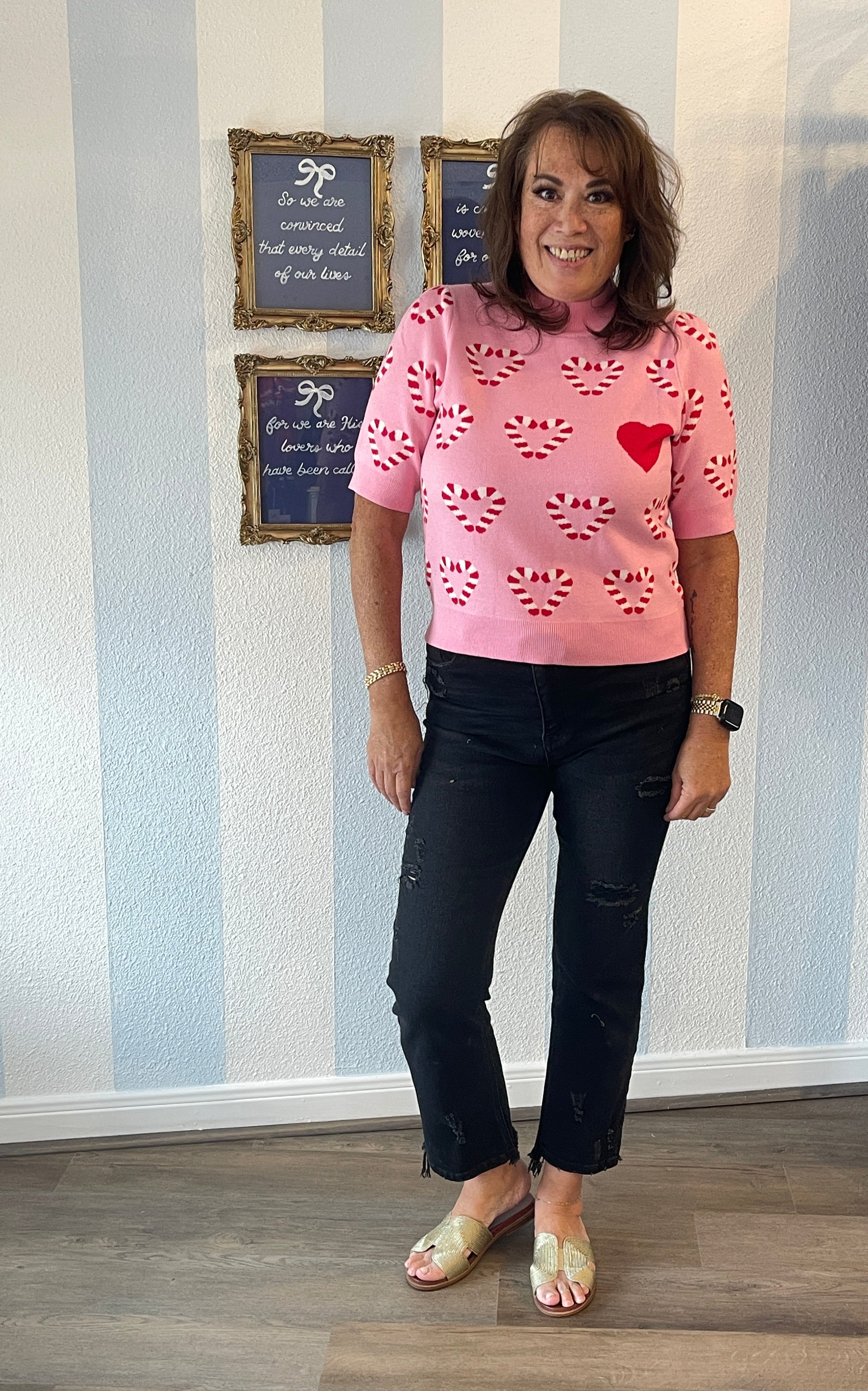 Candy Hearts Sweater Sugarlips