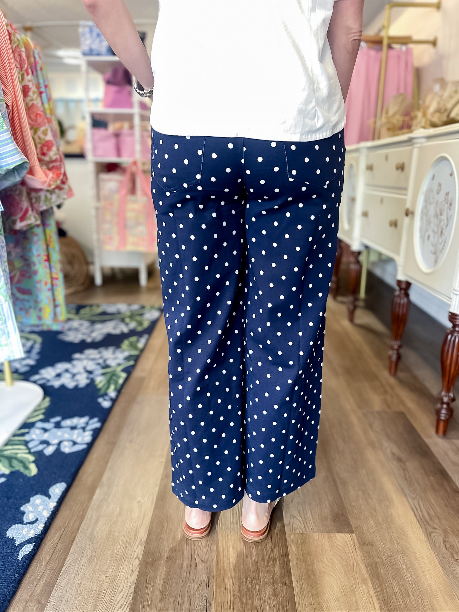Spot On Wide Leg Pants Entro