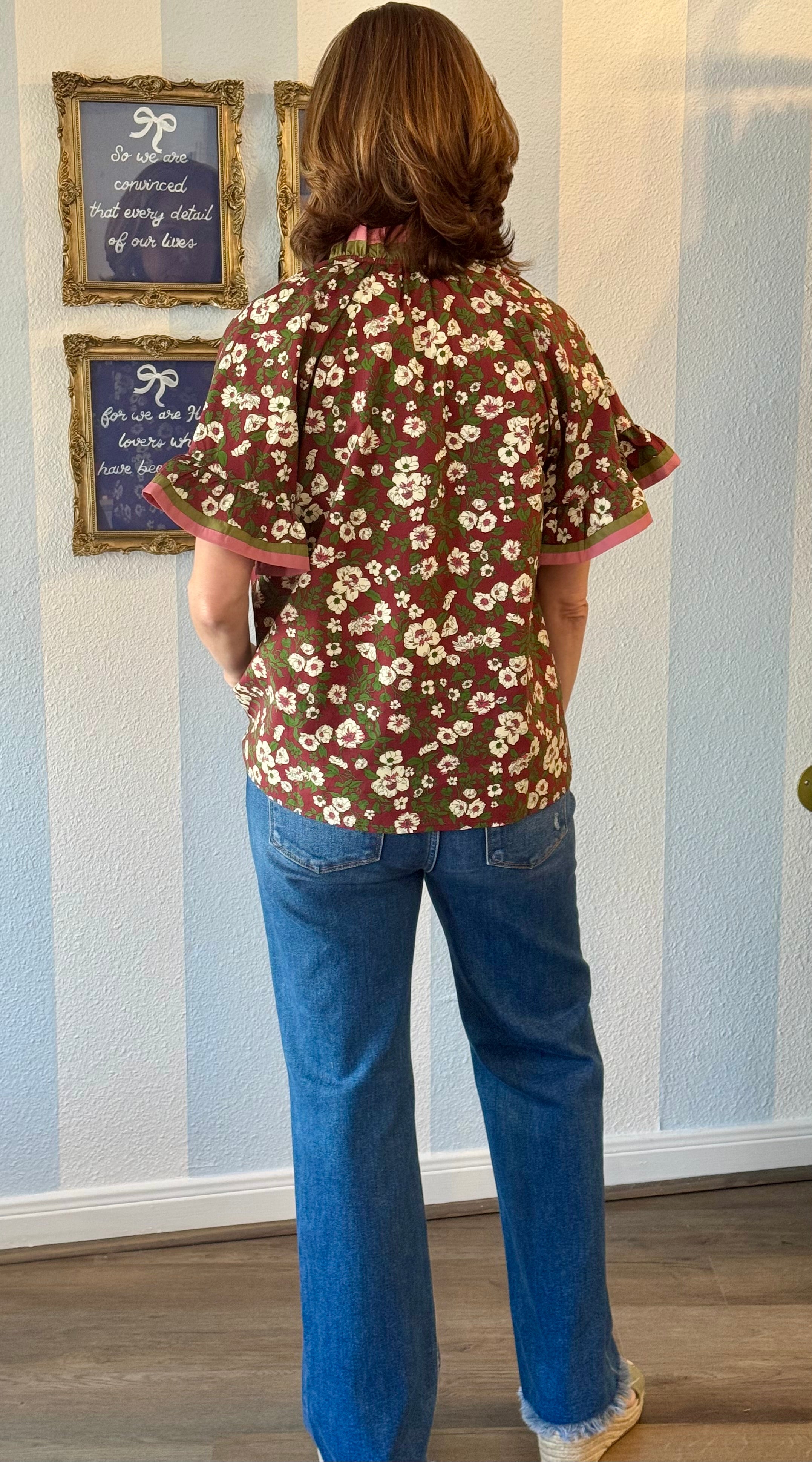 Berry Blossom Blouse Entro