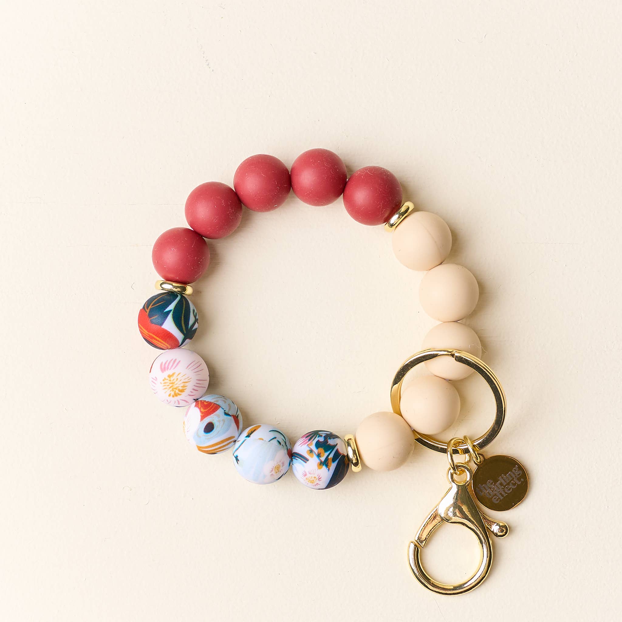 Fall flora wristlet