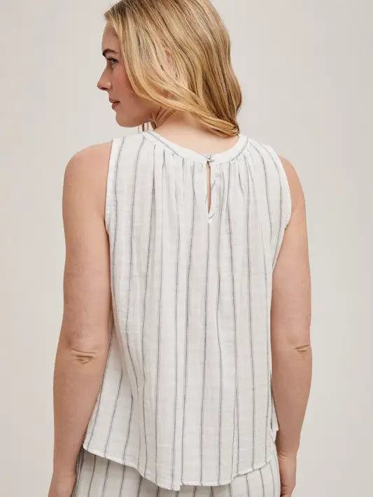 Staying Cool Stripe Top