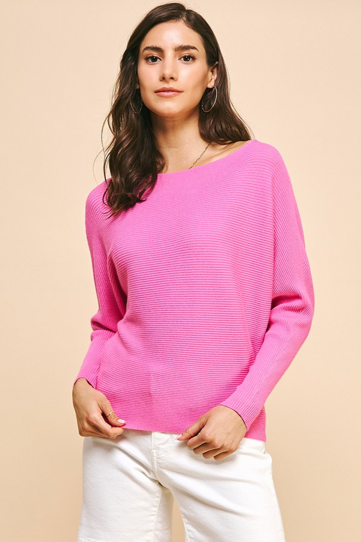Debi Dolman Sleeves Sweater