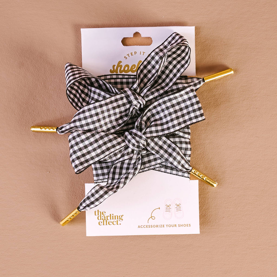 Step It Up Shoelaces- Black The Darling Effect