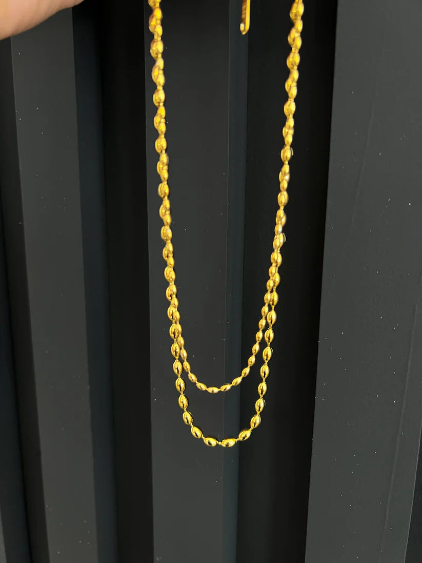 Beaded Layered Necklace Chansuttpearls