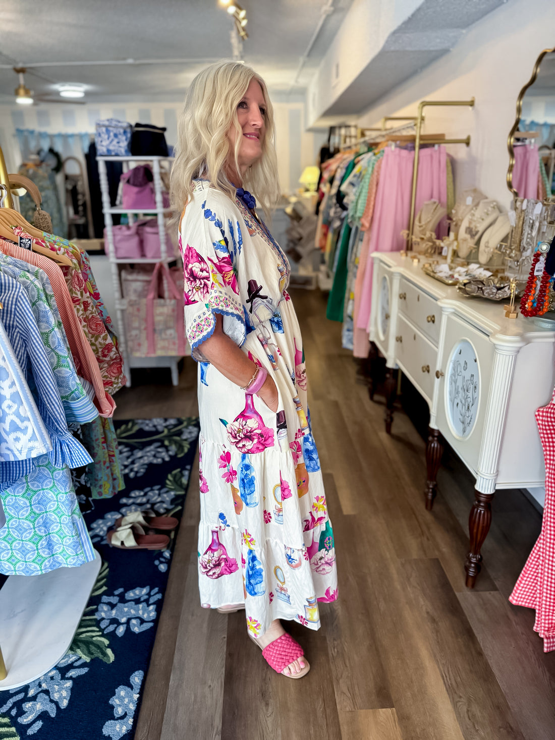 Vanity Blooms Dress Umgee