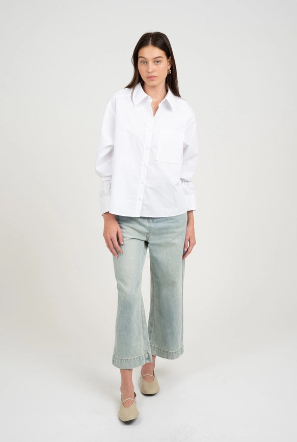 Modern Classic Poplin Shirt Threads of Grace