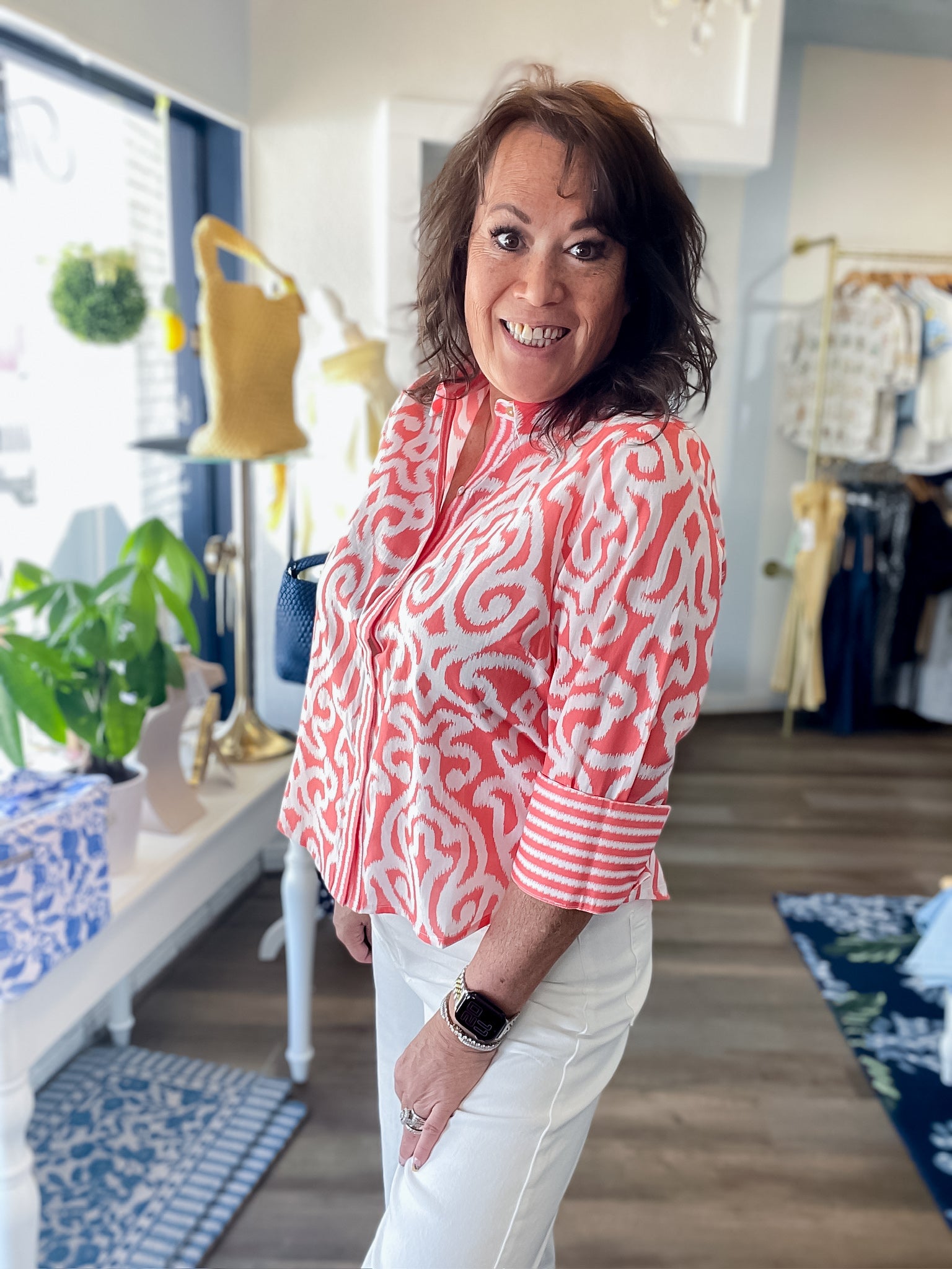 Melon Market Shirt Gretchen Scott