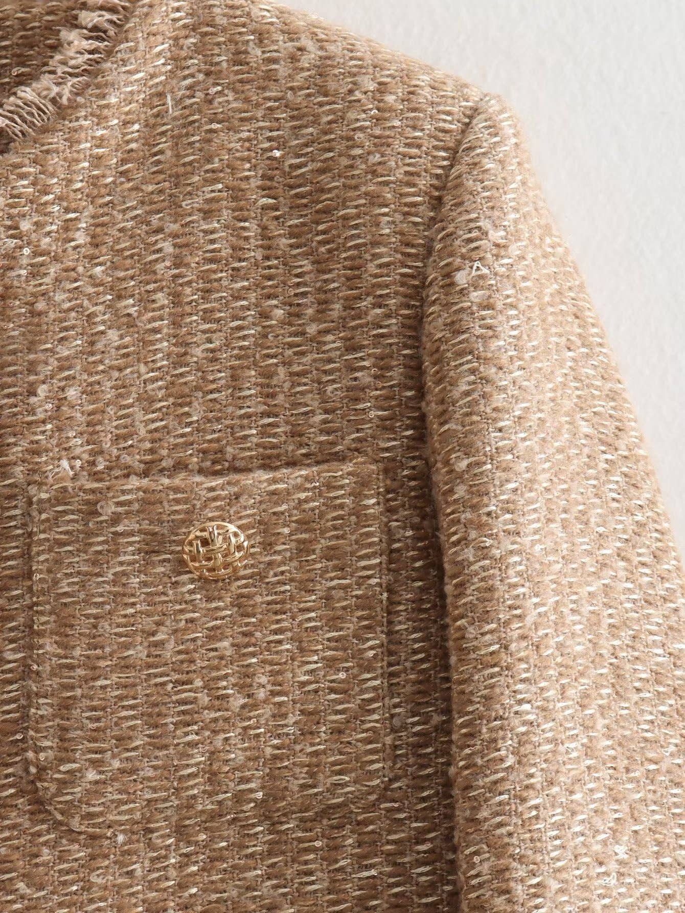 Savannah Tweed Button Jacket