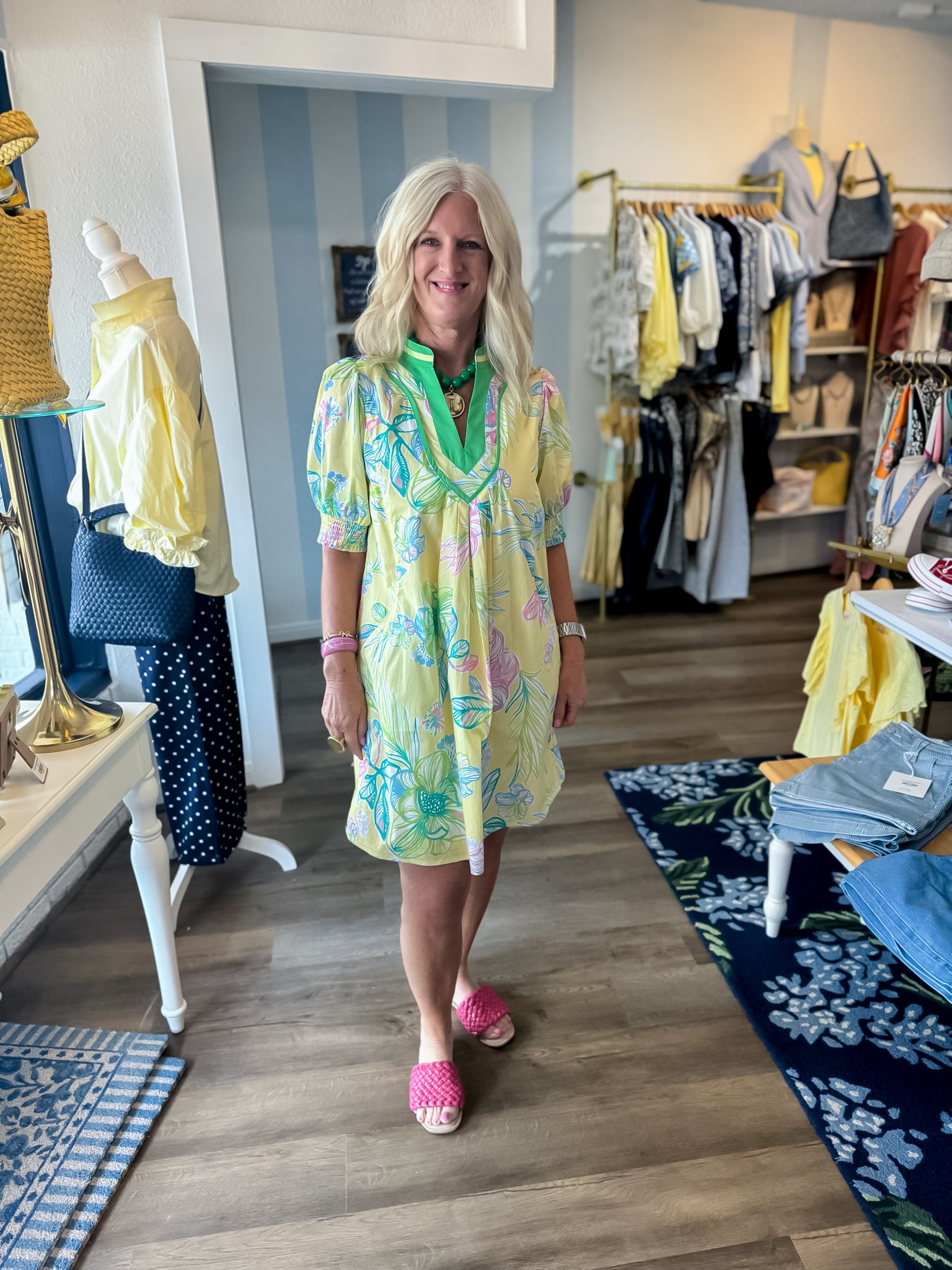 Lemon Blossom Dress Umgee