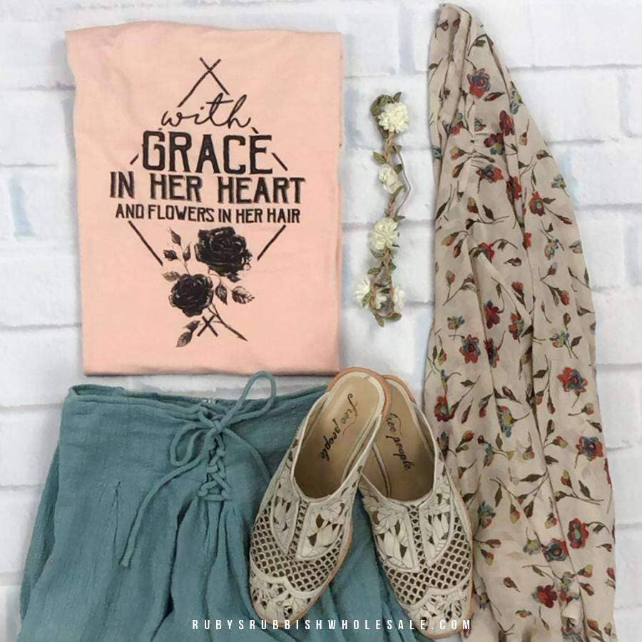 With Grace in Her Heart T-Shirt Ruby’s Rubbish