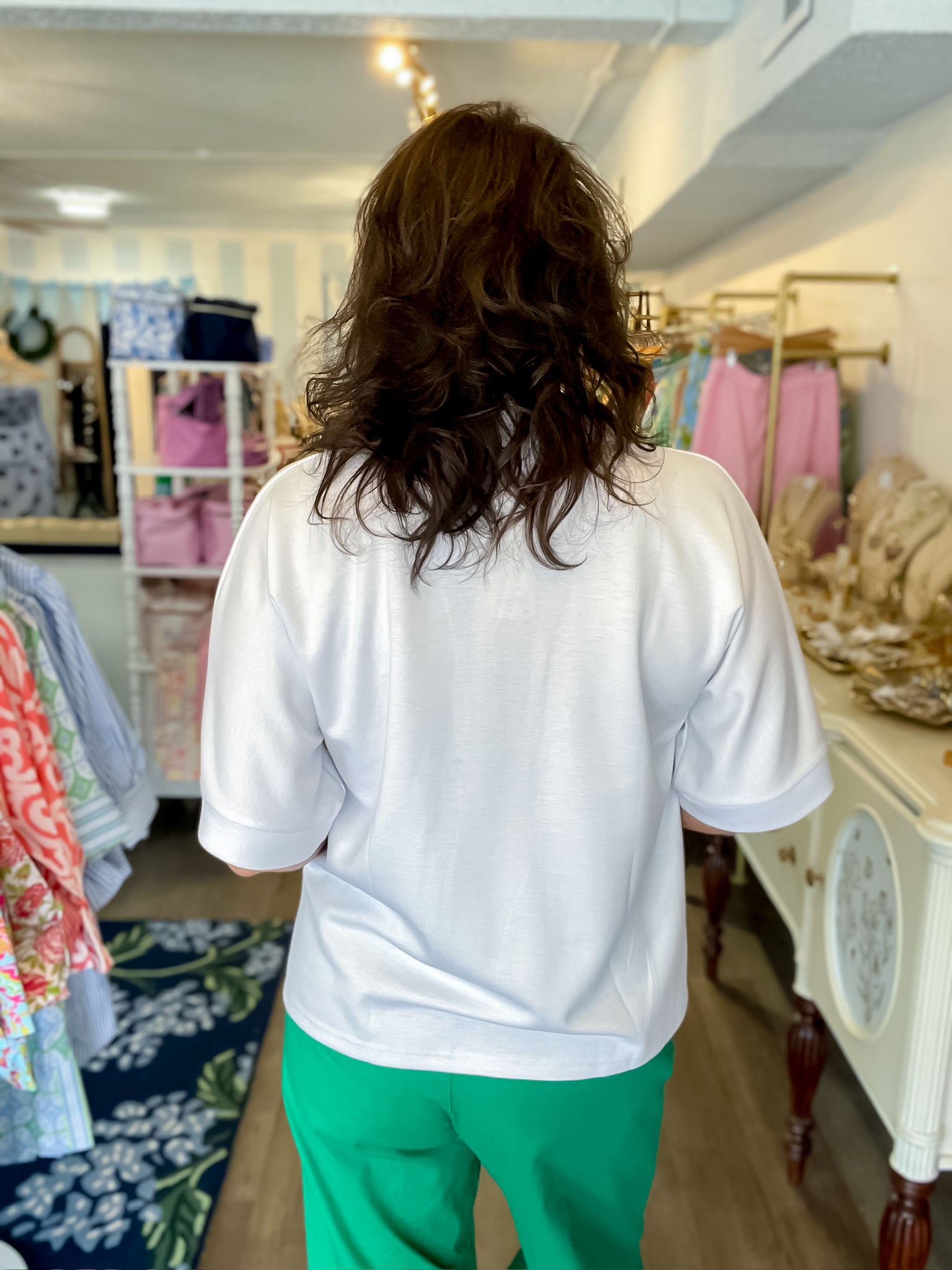 Everyday Ease Top – White Jodifl