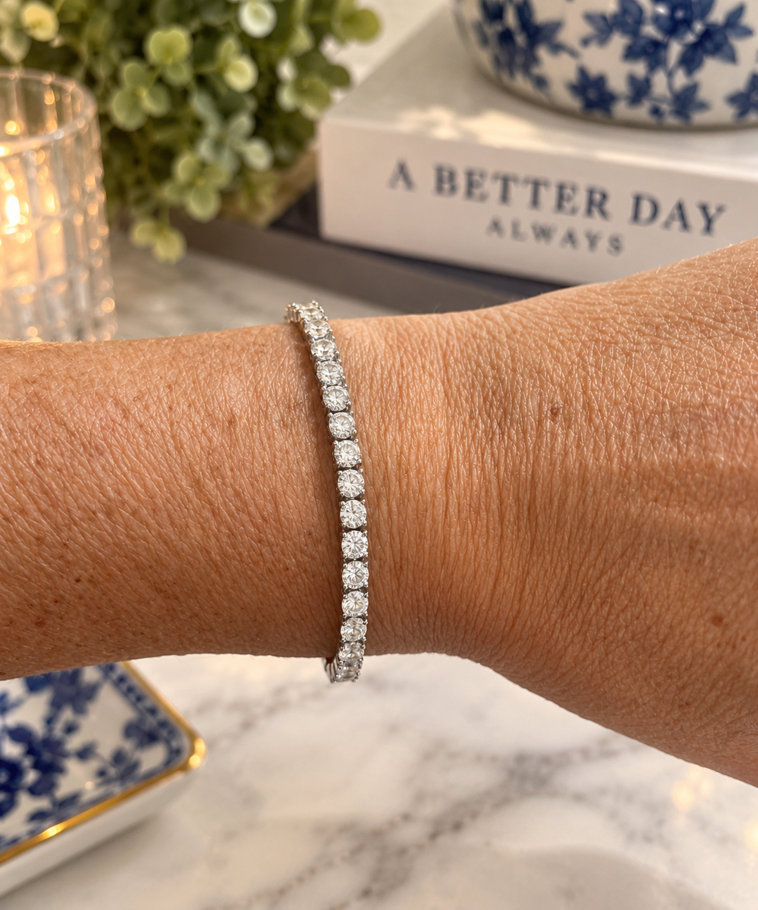 Madison Avenue Tennis Bracelet Silver and Accessories