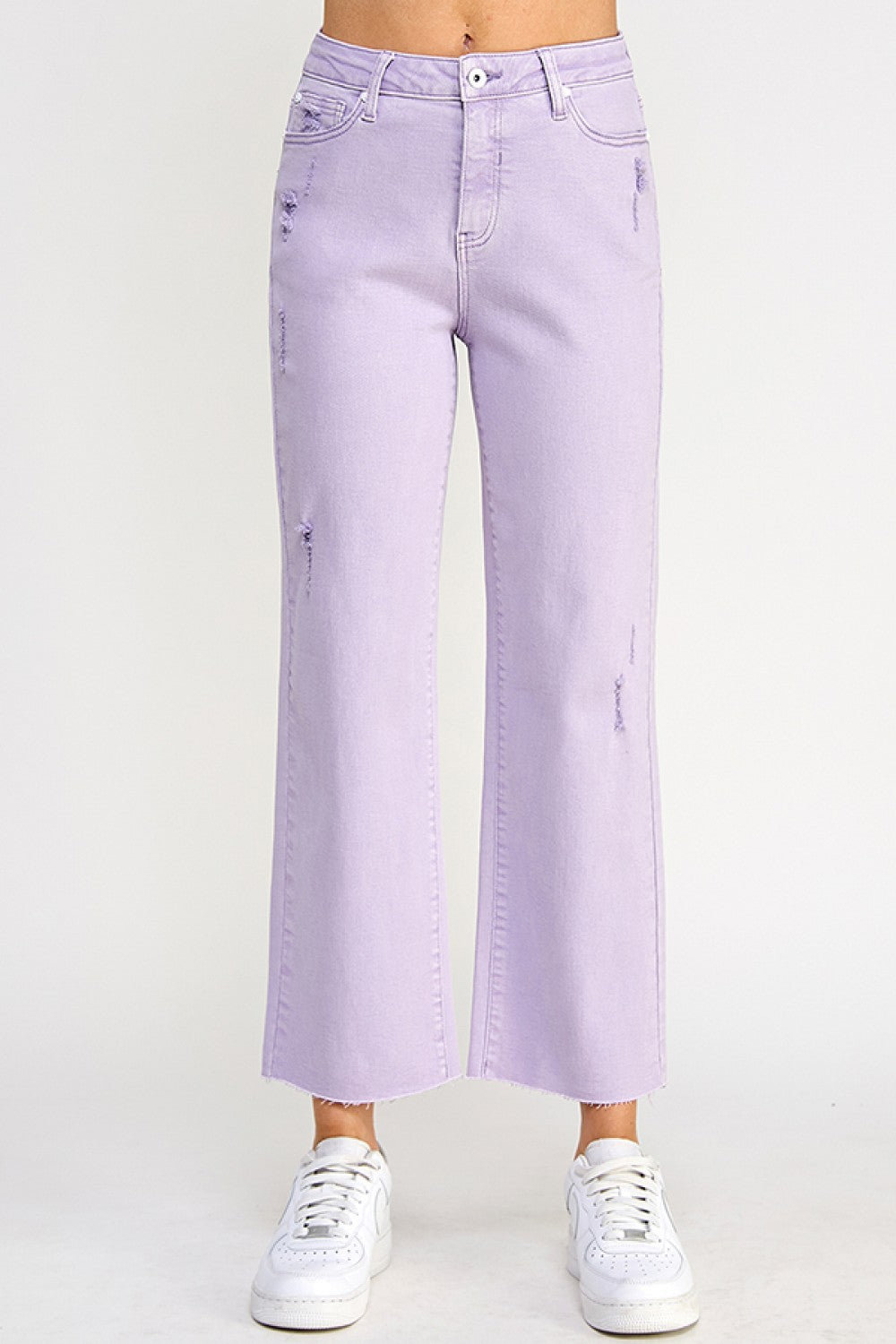 Hannah High Rise Straight Leg Jean