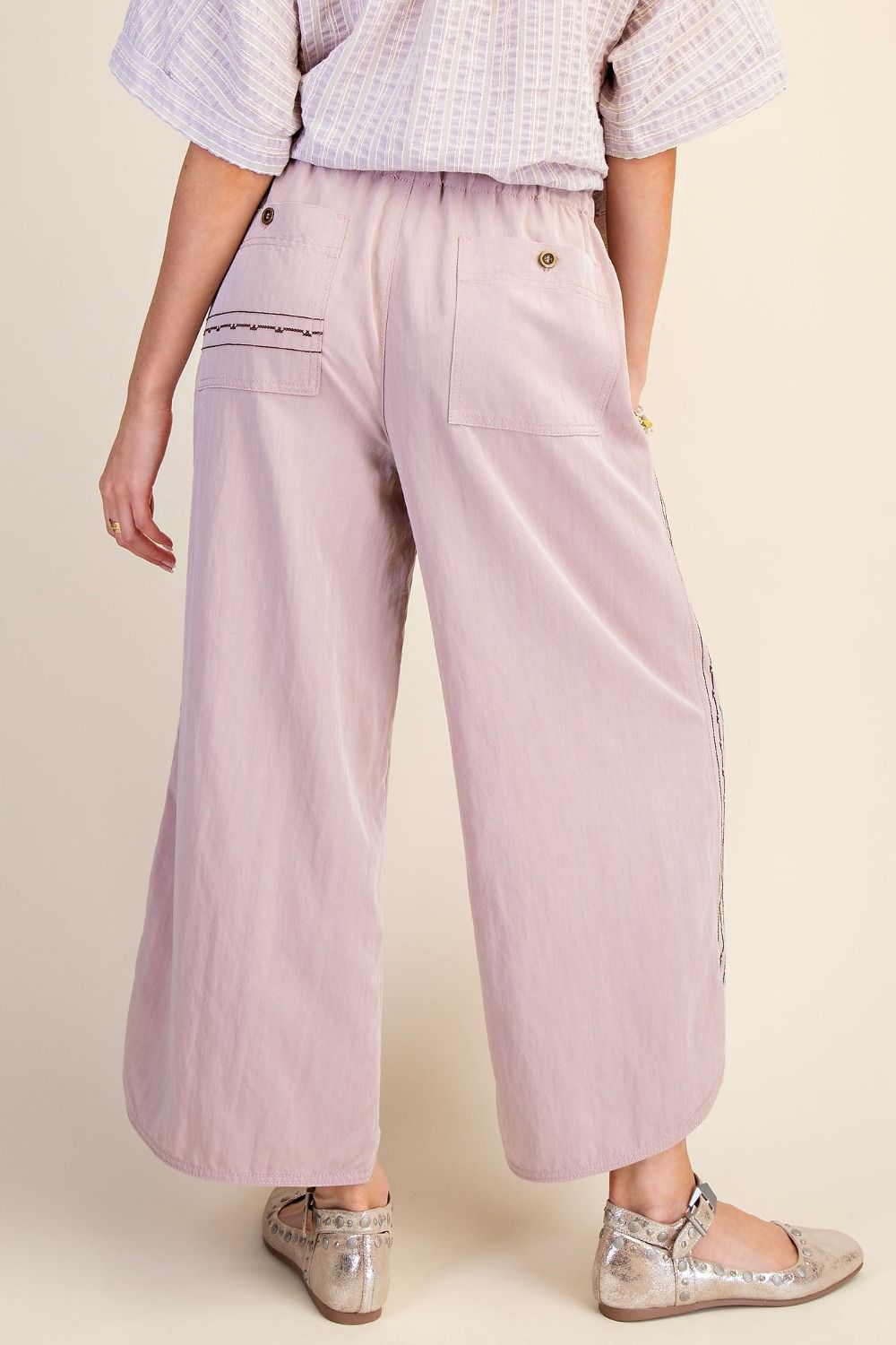 Petal Stroll Cropped Pants Easel