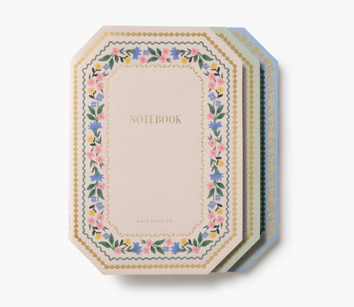Floral frame 3 notebook set