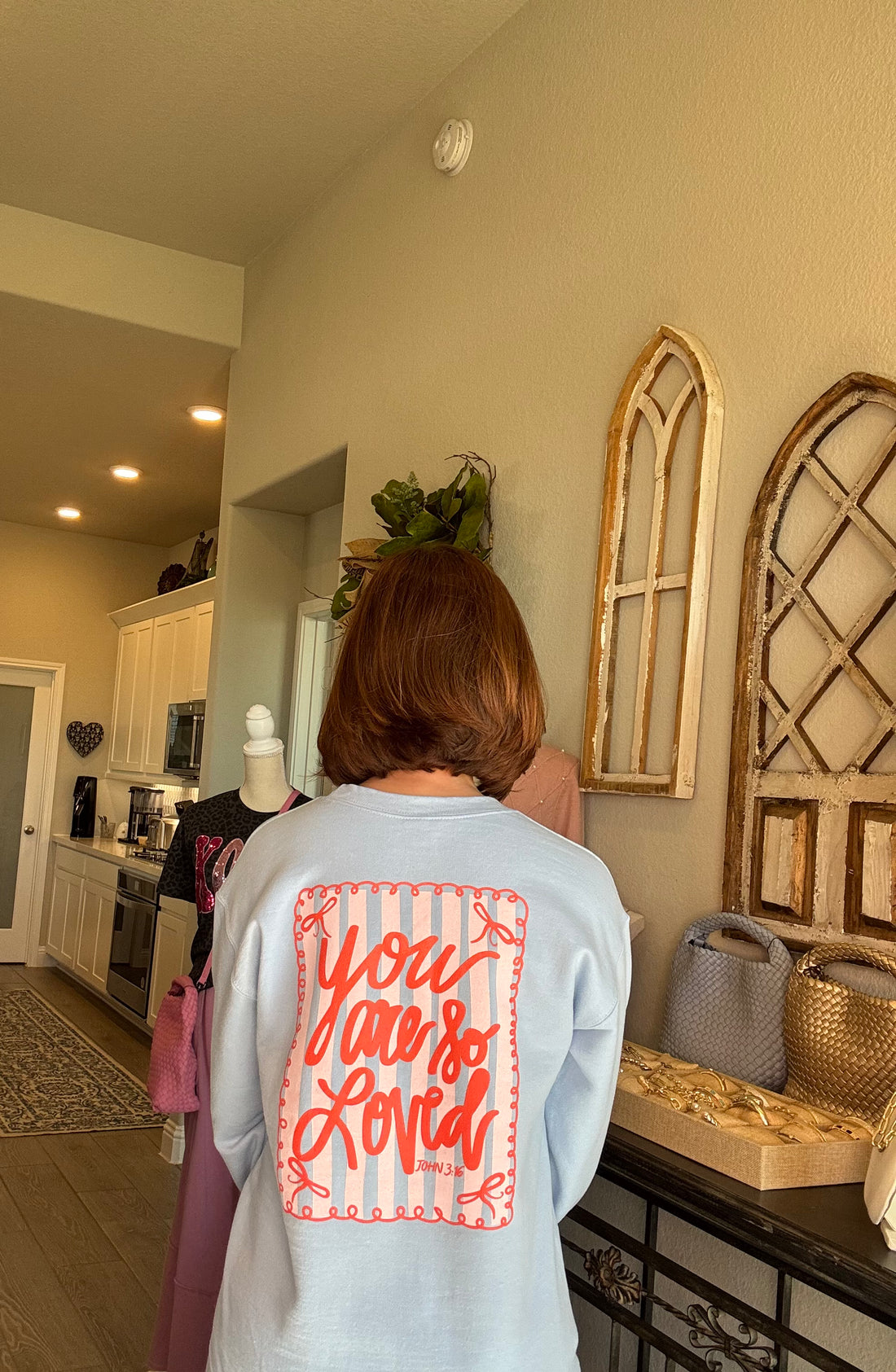You Are So Loved Sweatshirt Small Town Society