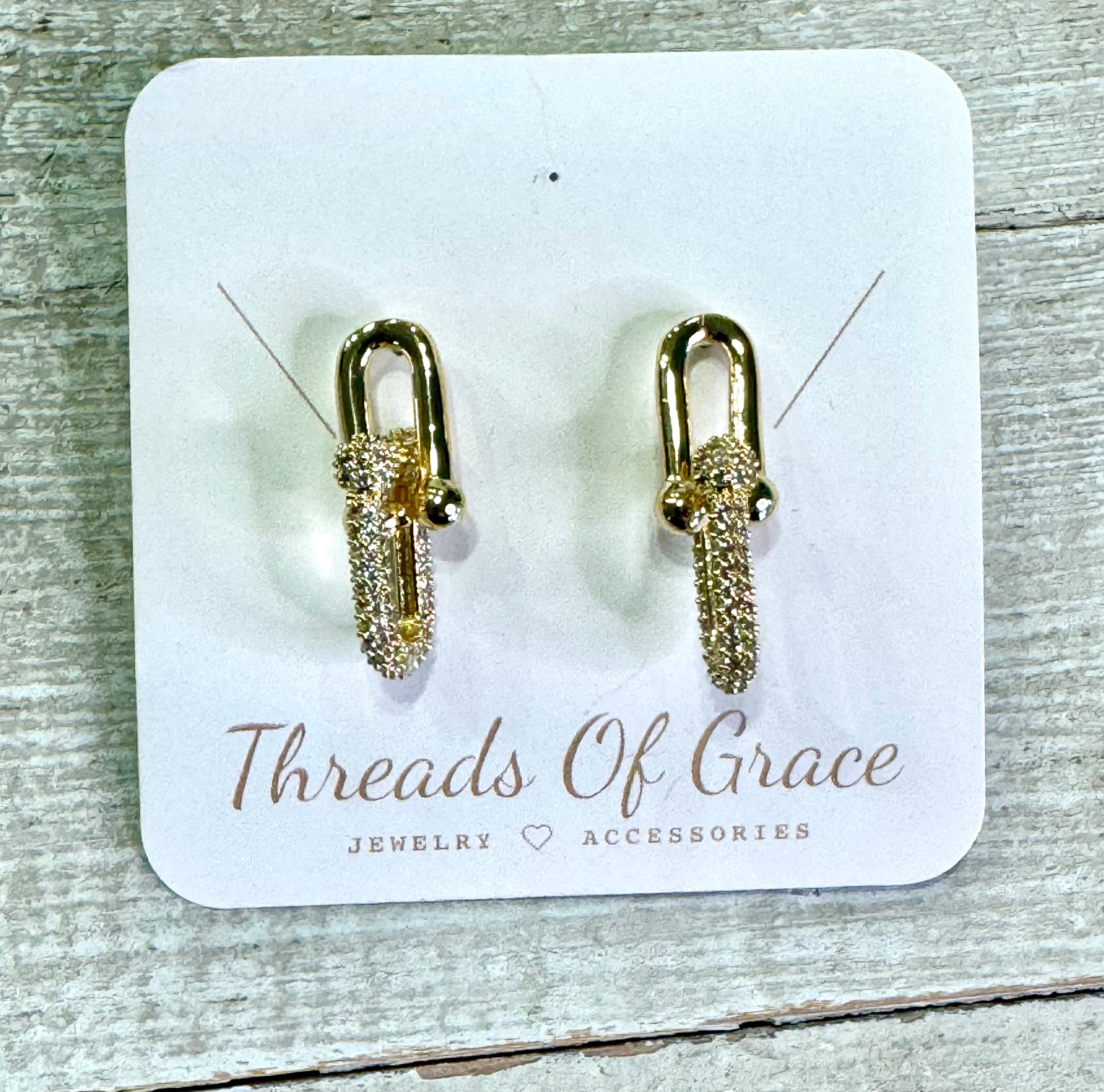 Golden Hour Glamour Earrings