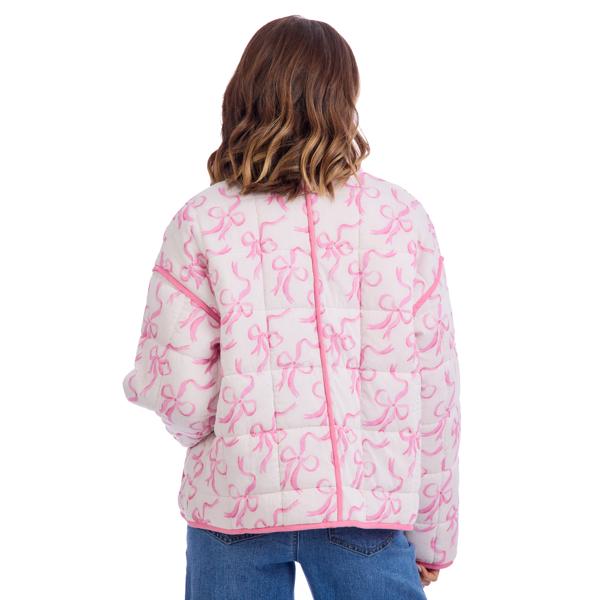 Pretty in Bows Quilted Jacket