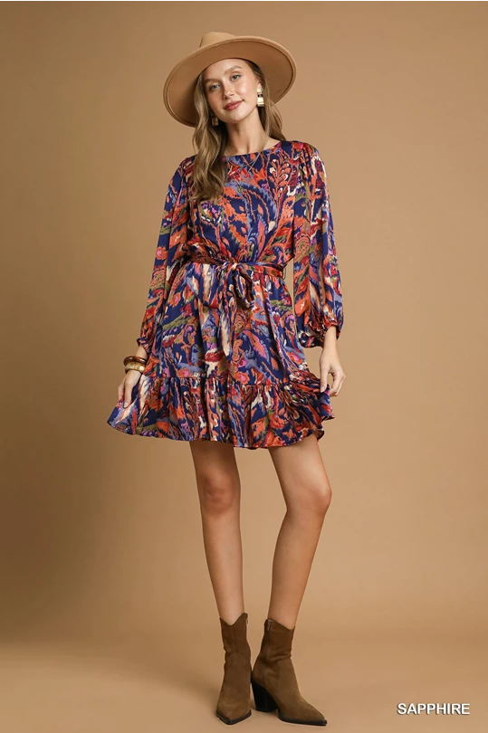 Sapphire Sunset Dress