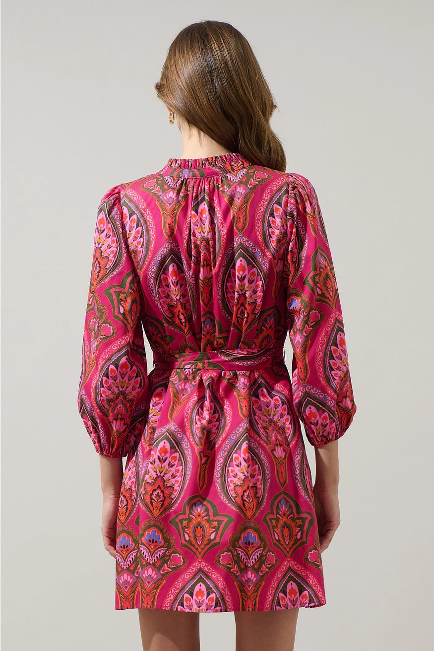 Sunset Soirée Mini Dress
