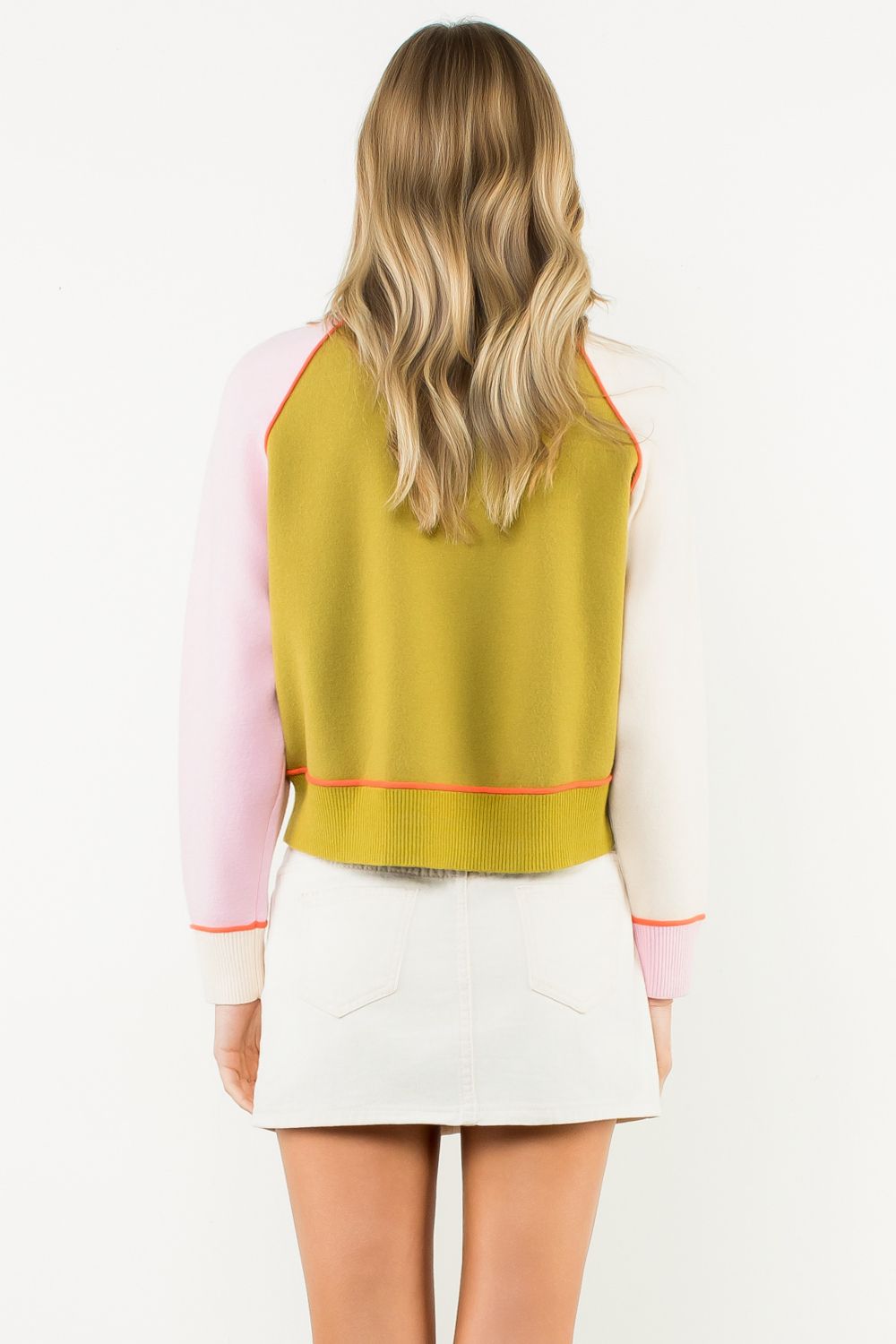 Color Pop Pullover Top THML