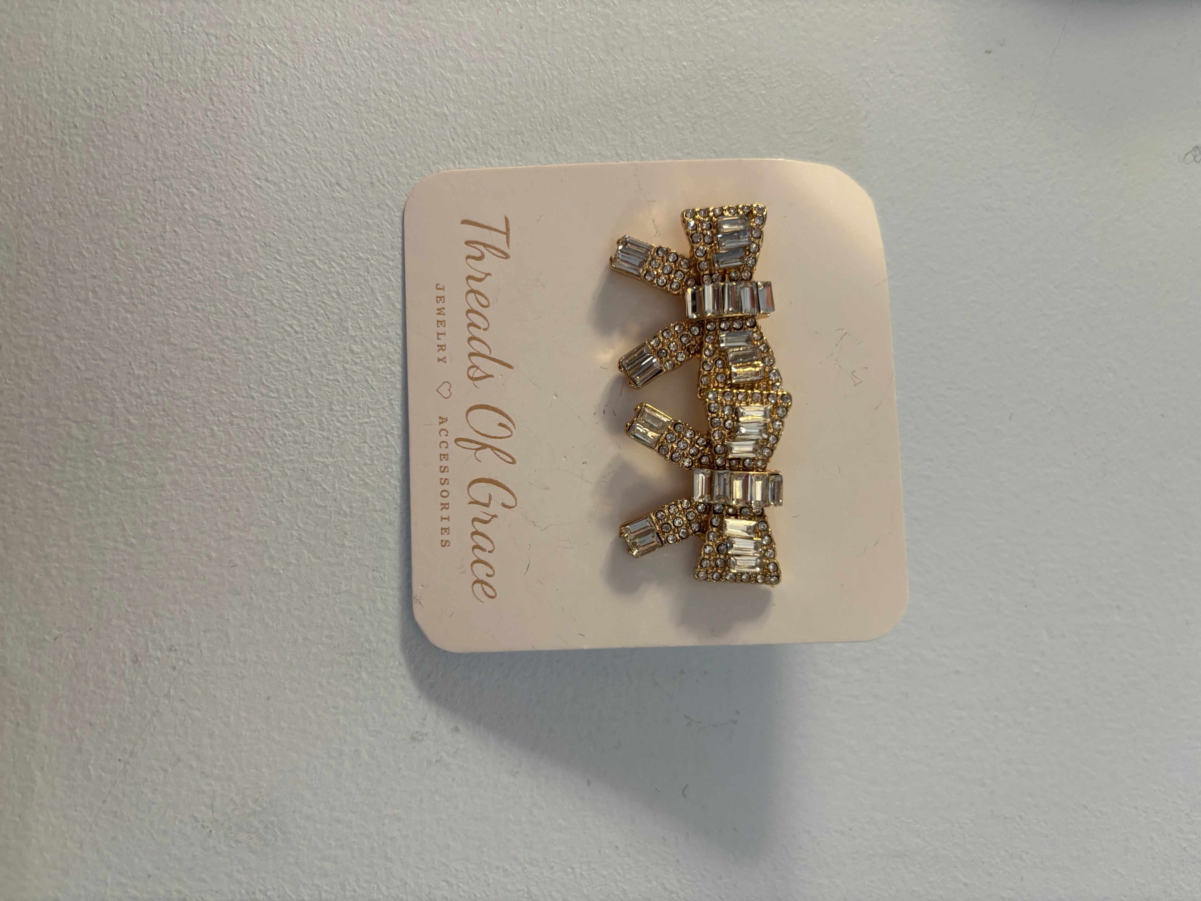 Festive Ribbon Earrings Threads of Grace