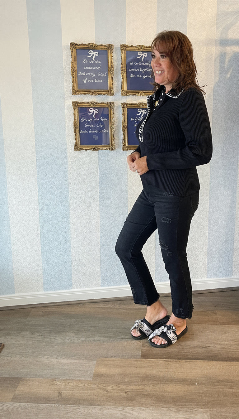 Stitched Grace Knit Top & Merci