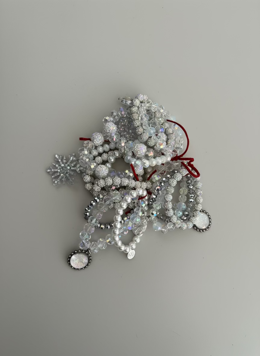 Winter Wonderland Bracelet Stack Threads of Grace