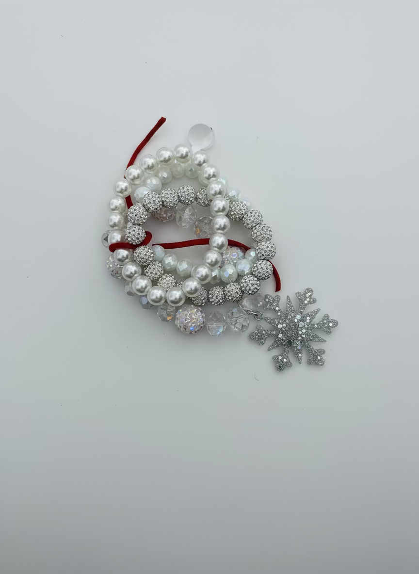 Winter Wonderland Bracelet Stack Threads of Grace