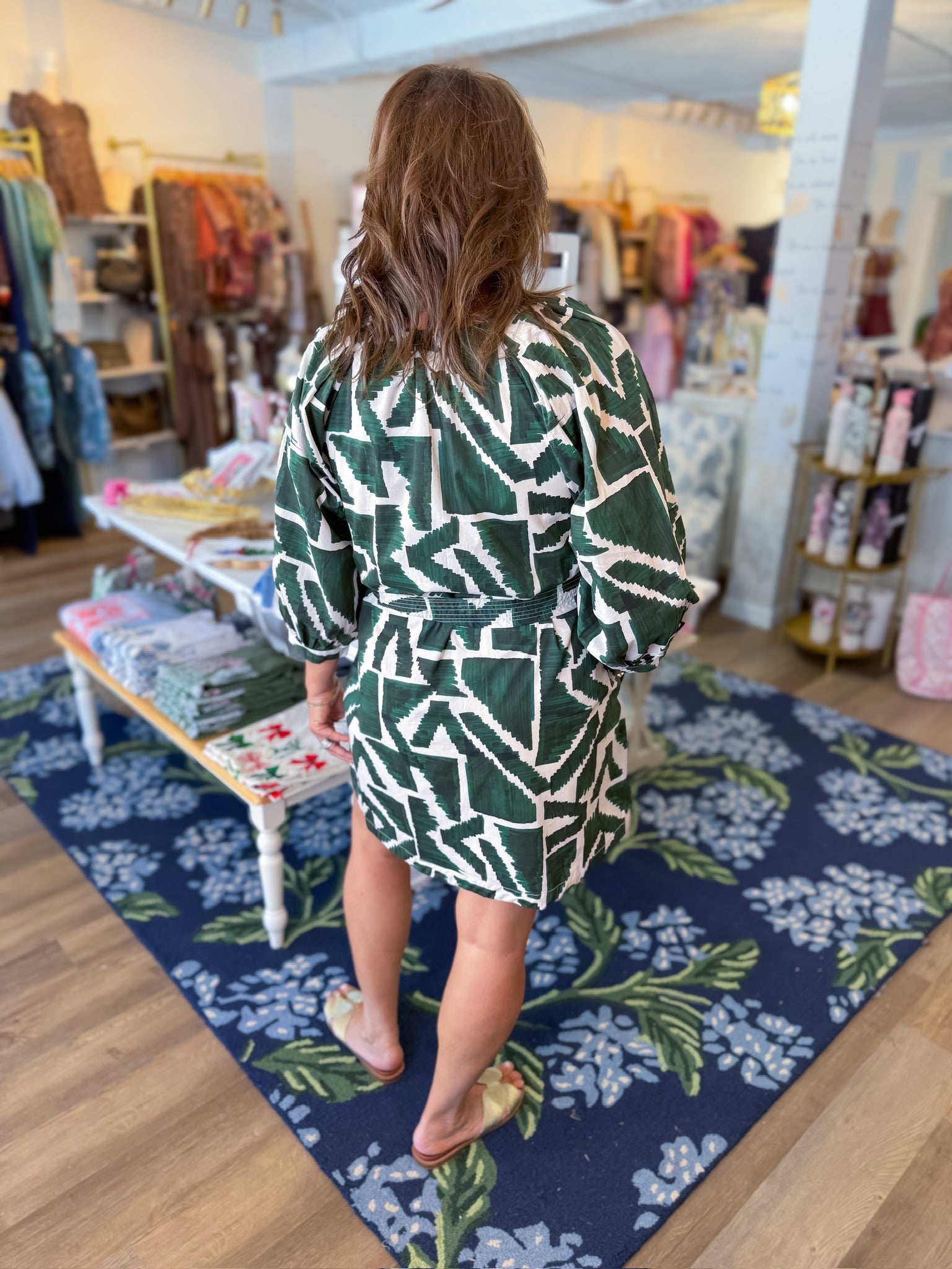 Garden Geometry Dress Entro