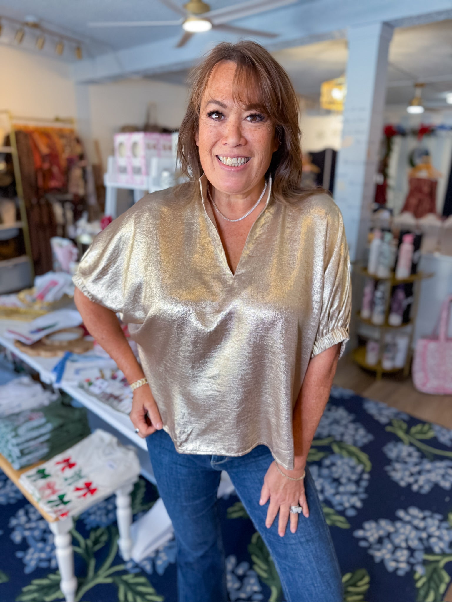 Golden Hour Blouse Entro