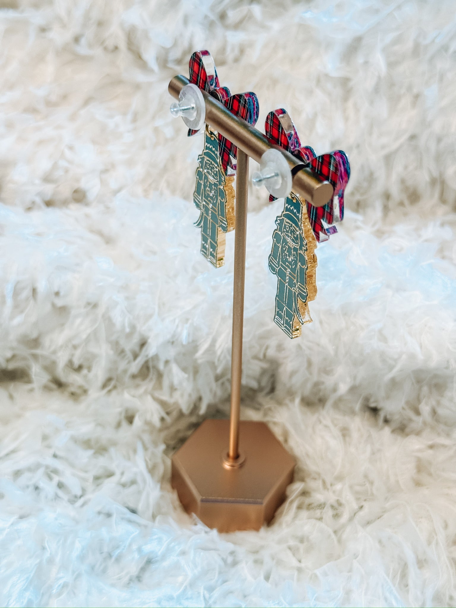 Nutcracker Noel Earrings S&R