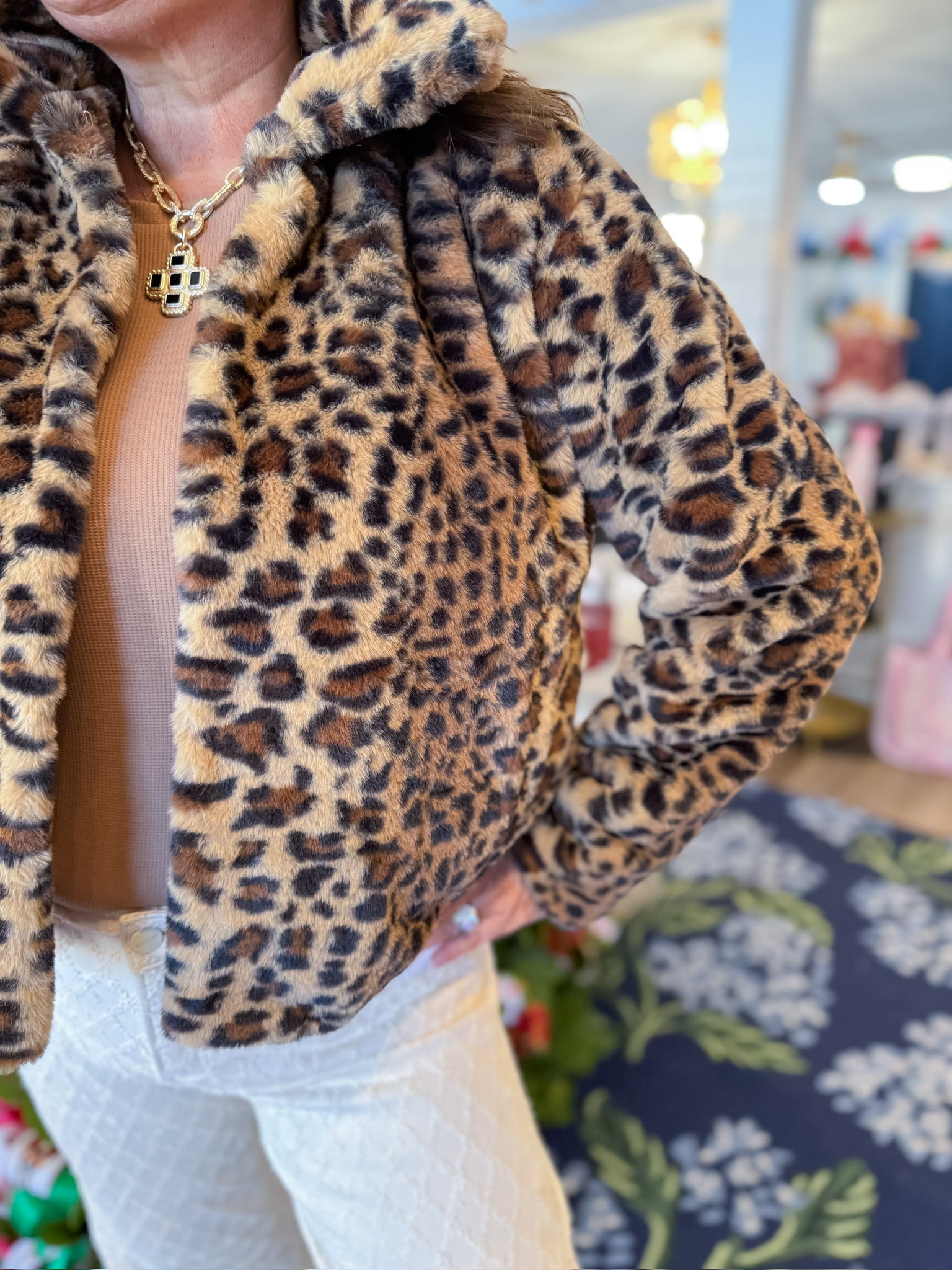 Wild Luxe Leopard Jacket Threads of Grace