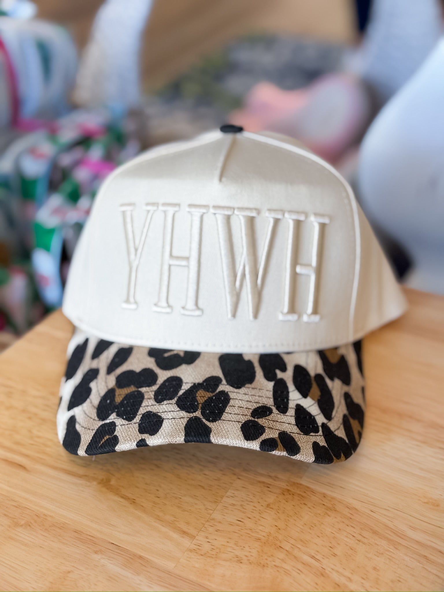 YHWH Trucker Hat Poppy&pine