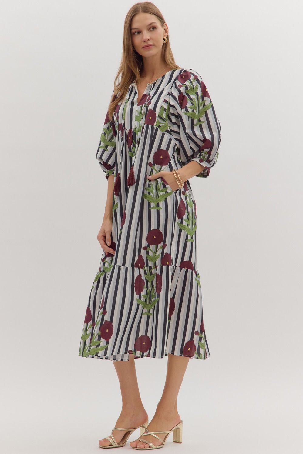 Botanical Boulevard Dress Entro
