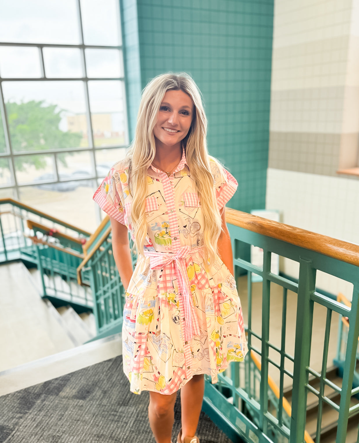 Sweet Picnic Dress Entro