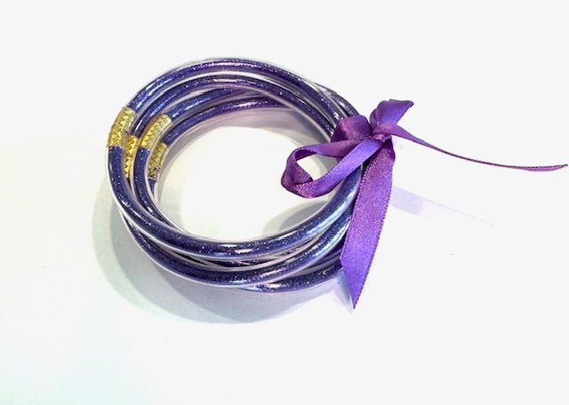 Brights Colored Jelly Bangles JS Collection