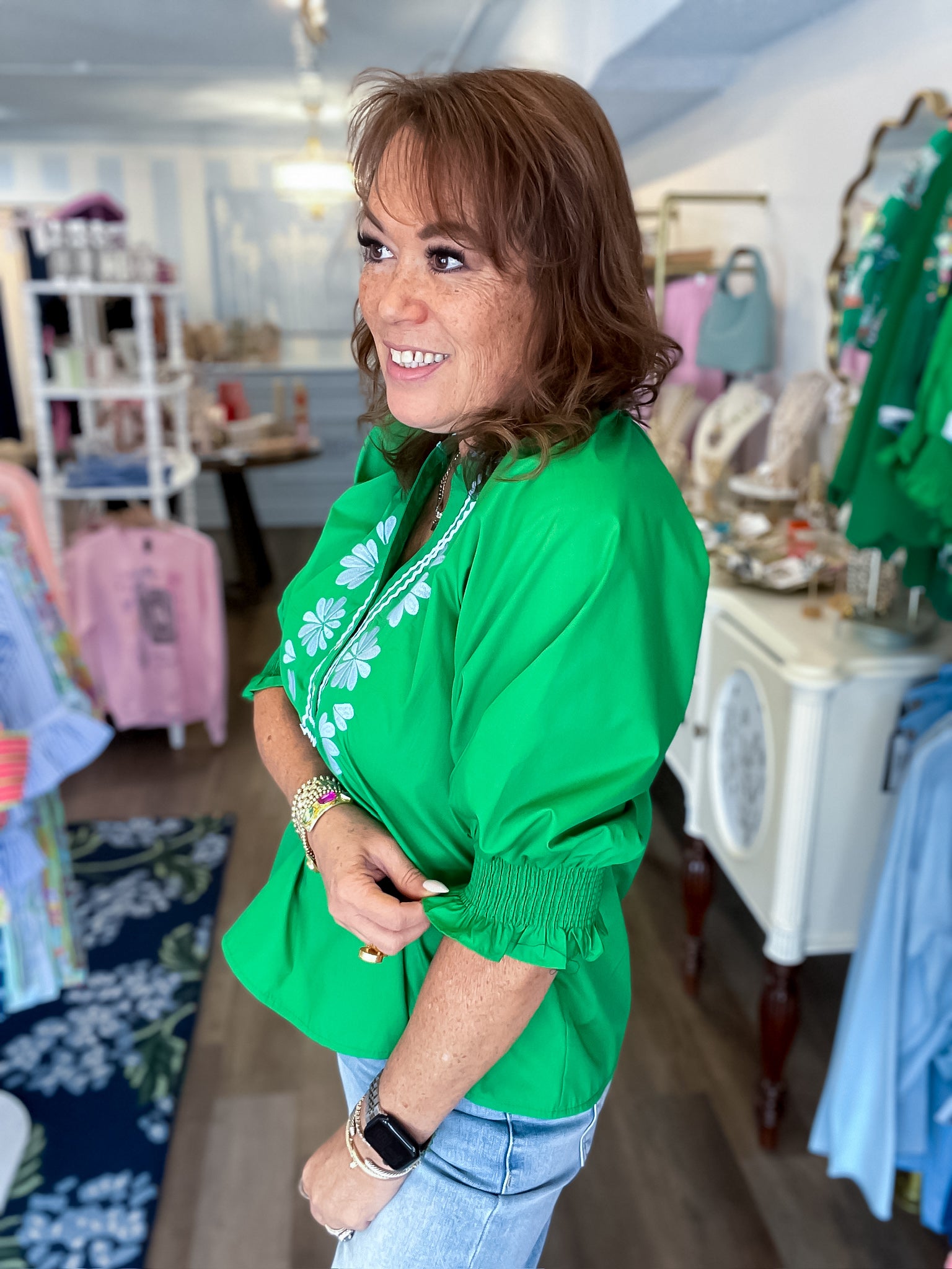 Verdant Stitch Top Entro